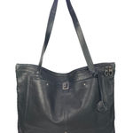 Bottega Veneta Black Leather Woven Intrecciato Tote Bag Made in Italy Minimalist Photo 0