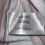 Gap Linen Shirt Women Med Pink Gray Stripe Button LSleeve Linen Blend NWT Photo 9