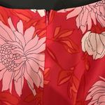 Talbots Size 16 Belted Midi Shirt Dress Chrysanthemum Floral Print Fit & Flare Photo 9