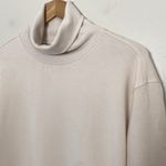 Athleta Balance Cinch Turtleneck Sweatshirt Chantilly Cream Size S Photo 3