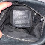 Coach • Pebbled Leather Chain Duffel Handbag Y2K 2000s Soft Crossbody Shoulder Photo 6