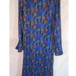 STAUD * Women's Size 12 Sapphire Sirens Thicket Long Sleeve Dress New, A66 Photo 4