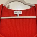 Lucy Paris Red Knit Top Boutique Photo 2