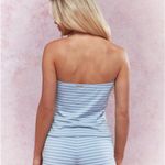 Missguided  Blue Stripped Set Photo 2