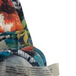 Sport Couture Size Medium Multicolor Vacation Tropical Floral Light Jacket‎ Blue Photo 5