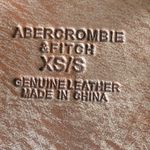 Abercrombie & Fitch  Genuine Leather Belt Cutouts Small Photo 2
