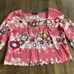 BCBGMAXAZRIA  crop shirt - size small Photo 0