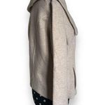 CAbi  Womens Jacket Size Small Ryder Oatmeal Heather Moto Diamond Quilted Stylish Photo 4