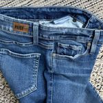 Paige $225 | Hoxton Ankle Peg | Zipper Accent | Malibu Wash | Size 26 Photo 1