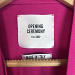 Opening Ceremony Box Logo Tee Shirt Womens Size XS Pink Top Graphic Crew Neck Photo 3