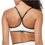 l*space L* Pamela Bikini Top Racerback in Cream Black Size Large NWT Photo 1
