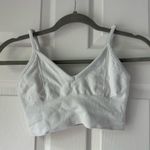 Alo Yoga Alosoft bra in Ivory Photo 2