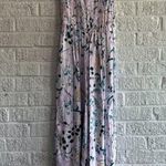 FOR THE REPUBLIC Women's Small Lavender Floral Romper Cottagecore Easy On Photo 2