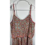 Pixley Women boho print tank dress size small Yellow Photo 3