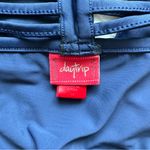 Daytrip Strappy Wireless Halter Sports Bra Sz M Navy Blue Athleisure Lounge Photo 3