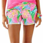 Lilly Pulitzer | Jeannie Short in So-A-Peeling Bright Floral Print Sz. 2 Photo 0