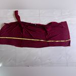 YA Los Angeles . Love Ryan Los Angeles Knit Red/ Black  Striped Open Duster Cardigan Size Large Photo 9