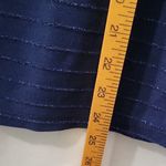 Ellen Tracy  Navy Textured Tee Photo 5