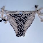 Topshop NWOT Leopard Shirred Smocked Tasseled Bikini Set Size 4 Photo 7