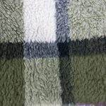 Madewell NEW (Re)sourced Sherpa Popover Tunic Jacket in Plaid, L,NB532 Photo 15