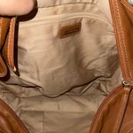 Aqua Madonna Tan and Cream Hobo Bag Photo 9