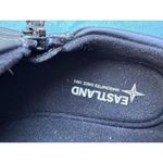 EastLand  Black Zippered Slip On Business Casual Memory Foam Clog Shoes Photo 5