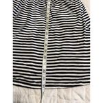 Hot Topic  Fit Flare Dress Size Medium Black White Striped Rainbow Pride Short Photo 6