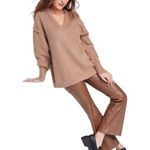 Wild Fable Size 1X Brown Sweater. Photo 0