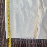 Vera Wang Linen Simply Vera  Women's Cream Extra Wide Leg Pants Photo 9