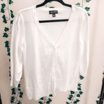 AB Studio  White Cardigan Photo 0