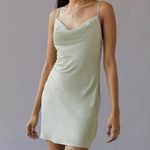 Urban Outfitters  Cowl Neck Mini Sage Green Dress Photo 1