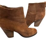 Arturo Chiang  Suede Hadley Bootie‎ Brown Size 8.5 Western Boho Photo 4