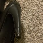 Sam & Libby  Ankle Boot Medium Black Faux Suede‎ size 8 Photo 5