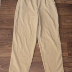 Sag Harbor  Tan Women's Pants Stretch Waist Pleated Work Office Classic Capsule Photo 0