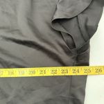 Victoria's Secret  Satin Flounce Kimono Robe Ruffle Tie OS Black Love Boudoir Photo 5