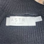 ASTR  the Label black cutout knit bodysuit sweater Large NWT Photo 6