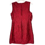 Sister Jane Tate Rose Jacquard Bow Mini Dress sz M Cherry Red NWT Size M Photo 5