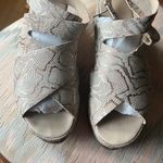 Matisse Footwear Snakeskin Platform Sandals Photo 7