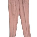 Worthington Pants Size 4 Ankle Length Blush Pink Heather Career Business Work Photo 0