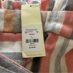 Miami  Francesca’s‎ Tie-Waist Paperbag Stripe Shorts – Large – NWT Photo 3