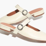 Madewell The Kinley Mary Jane Mule in Ivory Cream Size 9.5 Photo 0