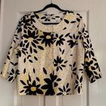 Erin London  Yellow Black and White Jacket Size PL Photo 0