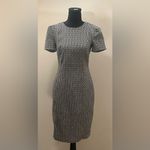 Calvin Klein - Black and White Midi Dress Size 4 Photo 1