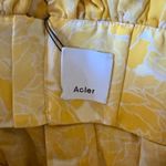 Acler Bustier Lemon Foral top $420 NWT size 4 Yellow Photo 2