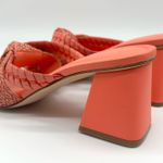 Marc Fisher Women's  Sqaure Toe Slip-on Dress Orange Sandals Photo 4