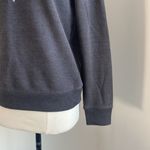 HOLIDAY Novelty Sweatshirt Womens Sz Small Grey Snowman Christmas Cozycore Gray Photo 3