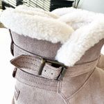 Koolaburra Delene Mini 1121503 Taupe Size 8 Women's Suede Shearling Boots Uggs Brown Photo 12