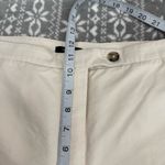 Massimo Dutti NWT Cotton Blend Wide Leg Trousers In Cream Size 8 Photo 10