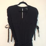 1. State  Black Tie Waist Pant Holiday Jumpsuit Photo 3