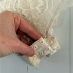 Guess Sariyah Sheer Lace & Mesh Bodysuit in Ivory size Medium - EXCELLENT shape! Photo 6